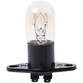 1Pc Black Microwave Oven Global Light Lamp Bulb Base Design 250V 2A Replacement Universal Microwave Oven Parts and Accessories