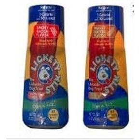 Low-Calorie Liquid Dog Treats (1) Smoky Bacon and (1) Peanut Butter