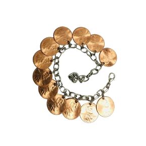 Lucky Penny Charm Bracelet, great Valentine's Day gift, made of shiny new USA Pennies