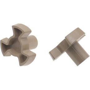 2pcs Microwave Turntable Coupler 0.94" Microwave Oven Turntable Roller Guide Support Microwave Turntable Spinner Replacement