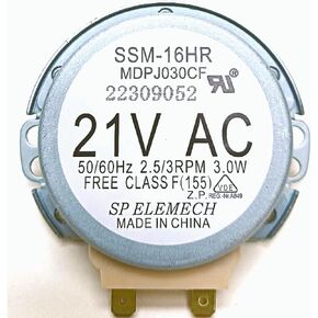 GE WB26X10038 & SAMSUNG DE31-10172A (SSM-16H MDPJ030AF) Microwave Turntable Motor for GE Samsung Frigidaire Hotpoint Kenmore Microwave Oven