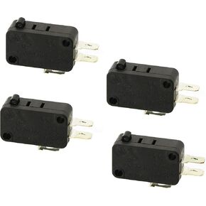 (4 Pack) EXP490 Microwave Door Switch Replaces 4392027, AP3109474, PS373050
