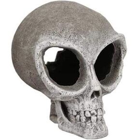Exotic Environments Alien Skull, Small, 4-1/2-Inch by 5-1/2-Inch by 5-1/2-Inch
