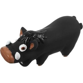 Toyvian Pig Squeaker Toy Puppy Biting Toys Dog Squeaky Toy Dog Toys Dog Squeeze Toys Puppy Interactive Toys Latex Dog Chew Toys Squeaky Toys for Small Dogs Wild Boar Pig Dog