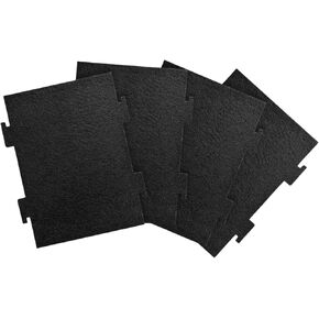Charcoal Filters W11282981 Microwave Oven Filter Replacement Compatible with Kitchen Aid Low-Profile Model KMLS311HBL and Whirl-pool Over Range Microwave Hood Models （4 Pack）
