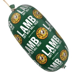 Happy Howie's Soft Meat Roll Treat - Soft Dog Food Rolls, High Protein, Natural Ingredients, For All Dogs, Made In USA - Lamb, 12 Oz (Pack of 1)