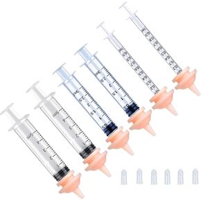 Pet Feeding Silicone Nipples are Suitable for Newborn Kittens, Puppies, Rabbits, and Small Animals (Bottle Set 2)