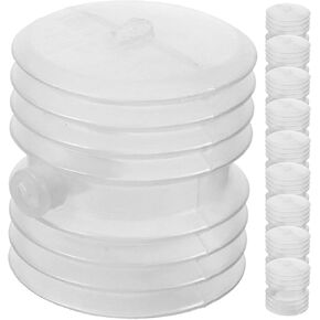 SEWACC 10pcs Dog Toy Squeakers Insert Replacement Squeakers for Dog Toys Dog Plastic Toy Squeakers Clear Squeaky Dog Baby Toy Noise Maker Insert Replacement for Pet Supplies