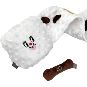 Zerodis Plush Toilet Paper Toy, Plush Material Lightweight and Easy to Carry Hiding Food Toys Cute Appearance Stimulate Intelligence and Olfactory Abilities Plush Sounding Toys