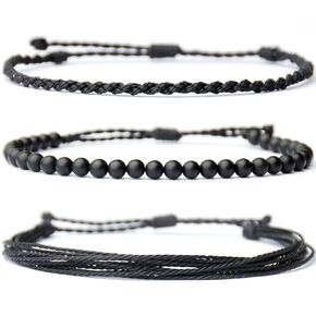 Mens Bracelet Beaded Bracelets for Men Handmade Natural Stone Beaded Healing Bracelet String Bracelets Jewelry Gift for Men
