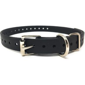Sparky Pet Co 3/4" Biothane Replacement Roller Buckle Dog Collar for E Collar Dog Systems (Neon Orange)