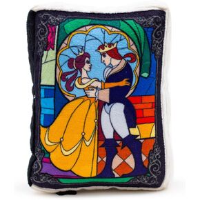 Disney Dog Toy, Disney Beauty and The Beast Book Replica Pet Toy, Plush