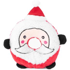 ZippyPaws - Holiday Donutz Buddies Squeaky Dog Toys - Santa