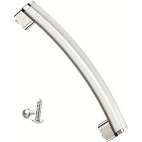 Upgraded Parts WB15X10278 Microwave Oven Door Handle Compatible with General Electric (GE) Microwave Replaces AP5790517 261300714902 PS8754175