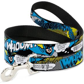 Dog Leash Batman Scene1 6 Feet Long 1.0 Inch Wide