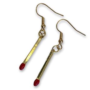 Matchstick Earrings