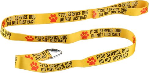 PTSD Alert Dog Gift PTSD Service Dog Do Not Distract Leash Dog Leash Walking Training Dog Leashes Dog Owner Pet Lover Gift (PTSD SERVICE DOG-YE) in Kuwait