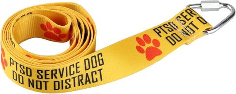 PTSD Alert Dog Gift PTSD Service Dog Do Not Distract Leash Dog Leash Walking Training Dog Leashes Dog Owner Pet Lover Gift (PTSD SERVICE DOG-YE) in Kuwait