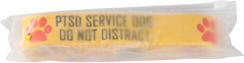 PTSD Alert Dog Gift PTSD Service Dog Do Not Distract Leash Dog Leash Walking Training Dog Leashes Dog Owner Pet Lover Gift (PTSD SERVICE DOG-YE) in Kuwait
