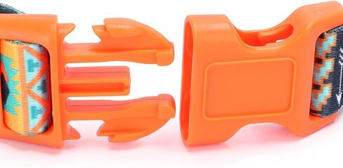 Cute Dog Collar for Small Medium Large Dogs, Large Dog Collar for Females and Male, Boy and Girl Dog Collars, Spring Dog Collar, Male and Female Dog Collars (L, Orange3) in Saudi Arabia