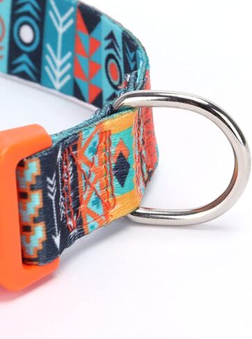 Cute Dog Collar for Small Medium Large Dogs, Large Dog Collar for Females and Male, Boy and Girl Dog Collars, Spring Dog Collar, Male and Female Dog Collars (L, Orange3) in Saudi Arabia