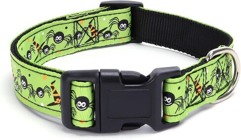 Cute Dog Collar for Small Medium Large Dogs, Large Dog Collar for Females and Male, Boy and Girl Dog Collars, Spring Dog Collar, Male and Female Dog Collars (L, Orange3) in Saudi Arabia