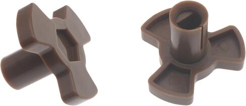 2pcs Microwave Turntable Coupler 0.94" Microwave Oven Turntable Roller Guide Support Microwave Turntable Spinner Replacement in Saudi Arabia