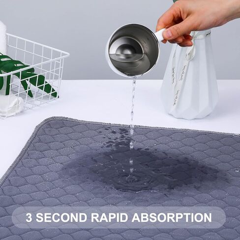 Guinea Pig Bedding, Guinea Pig Pee Pads Washable and Reusable 2 Pack, Guinea Pig Fleece Cage Liners. in Saudi Arabia