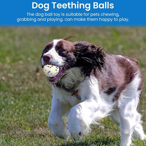 3-Pack Dog Toys -Indestructible Dog Ball + Dog Squeaky Toys Octopus + Stick Treat Dispensing dog toys - Puppy Toys to Keep Them Busy - Medium/Small Dogs in Saudi Arabia