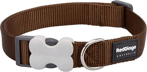 Classic Dog Collar, Medium/Large/20mm, Red in Saudi Arabia