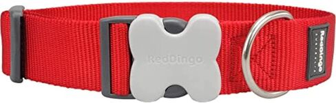 Classic Dog Collar, Medium/Large/20mm, Red in Saudi Arabia