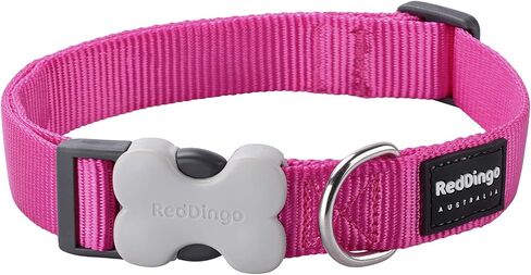 Classic Dog Collar, Medium/Large/20mm, Red in Saudi Arabia