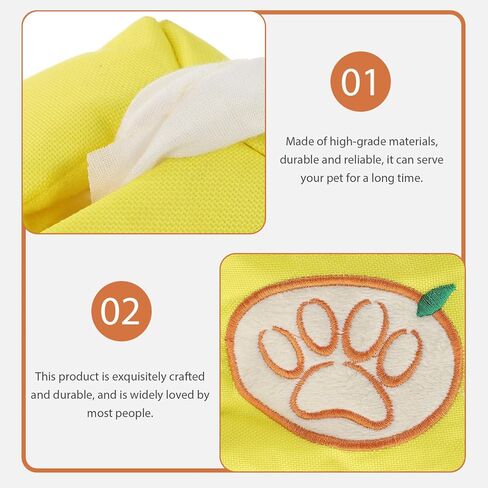 balacoo Pet Paper Towel Chew Toys for Puppies Calming Toys Chewing Toys for Dogs Pet Tissue Box Toy Dogs Slow Feeder Game Pet Supplies Puppy Sniffing Toy Dog Toy Dog Comforting Toy Yellow in Saudi Arabia