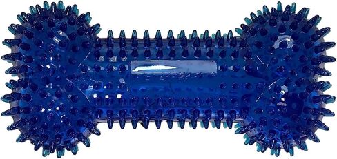 PetSport 7.5" Gorilla Spiky Squeaker Bone Dog Toy (3 Pack) - Large | Vanilla Scented Super Durable TPR Rubber That Floats | Maintain Dental Health for Your Pet, Colors Will Vary in Saudi Arabia