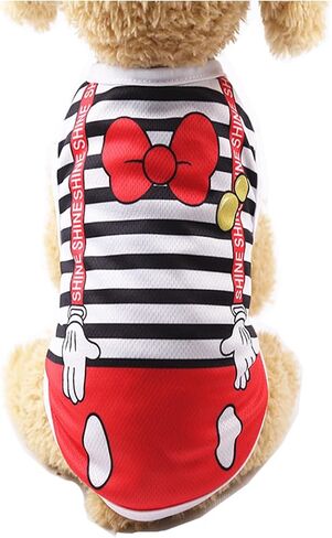 Dog T-Shirt Dog Shirt Cool Breathable Pet Apparel Puppy Sweatshirt Dog Clothes Dogs Puppy X-Small in Saudi Arabia