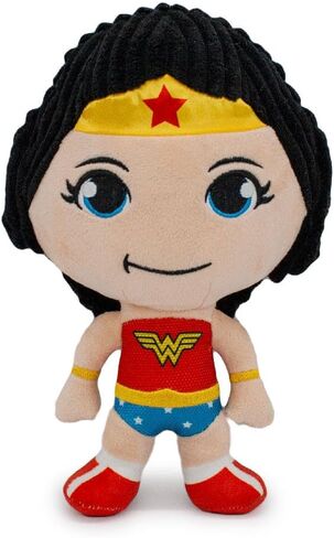 Buckle-Down Dog Toy, DC Comics, Plush Squeaker Wonder Woman Full Body Standing Pose with Corduroy Hair in Saudi Arabia