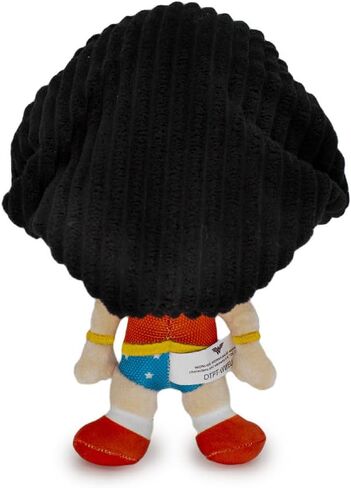 Buckle-Down Dog Toy, DC Comics, Plush Squeaker Wonder Woman Full Body Standing Pose with Corduroy Hair in Saudi Arabia