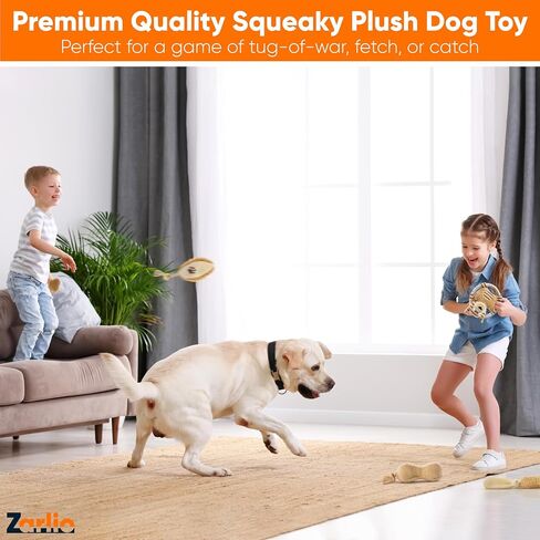 6 Pack Dog Squeaky Plush Chew Toys for Small Medium Large Dogs Aggressive Chewers Calming Cuddly for Teething Pet Toys in Saudi Arabia
