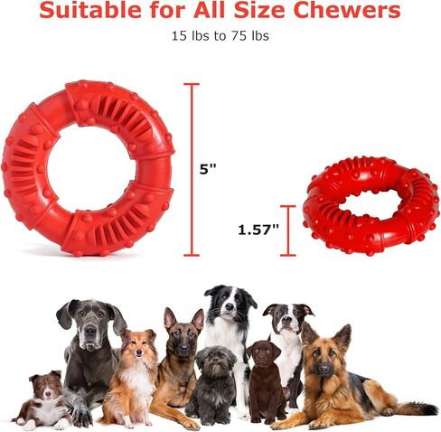 Tough, Eco-Friendly, Organic Rubber Dog Toy for Powerful Chewers in Saudi Arabia