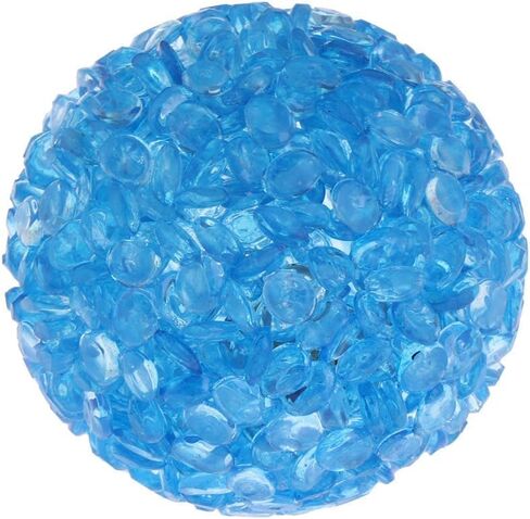5 Pcs Cat Bell Crystal Ball Sound Pet Game Kitten Plastic Interactive Rattle for Indoor Cats Balls with Bells Teaser, Cat Toys for Bored Indoor Adult Cats,Random, As The Pictures in Saudi Arabia