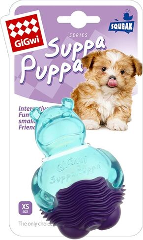 Gigwi Suppa Puppa - Hippo - Blue/Purple in Saudi Arabia