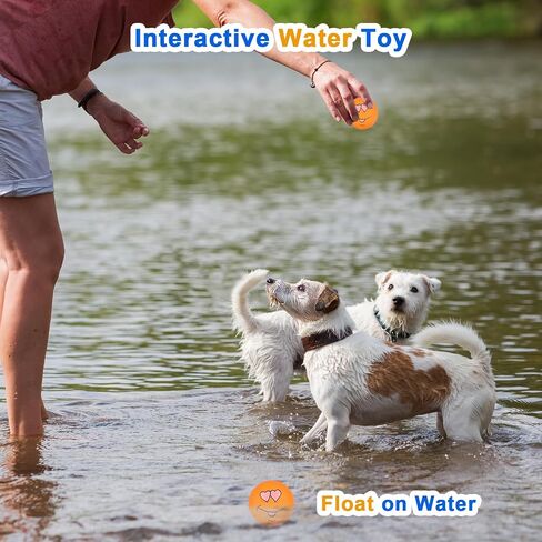 Dog Squeaky Toys Latex Squeak Balls Rubber Soft Chewing Fun Smile Toys Interactive Fetch Play Dog Balls for Puppy Small Pet Dogs (3 PCS)… in Saudi Arabia