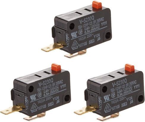 3B73362F, EXP497 Microwave Door Switch - 6600W1K001D, AP4437957, PS3522738 N (2) in Saudi Arabia