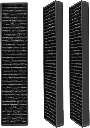 3 Pack 5230W1A003A Microwave Charcoal Filter Compatible with LG Kenmore GE Microwave Charcoal Air Filter Replacement LMHM2237BD LMV1650ST LMV2031SB LMV2031ST PVM9005SJ8SS JVM7195SK6SS in Saudi Arabia