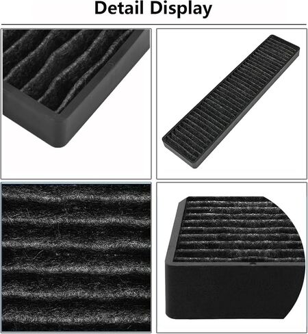 3 Pack 5230W1A003A Microwave Charcoal Filter Compatible with LG Kenmore GE Microwave Charcoal Air Filter Replacement LMHM2237BD LMV1650ST LMV2031SB LMV2031ST PVM9005SJ8SS JVM7195SK6SS in Saudi Arabia