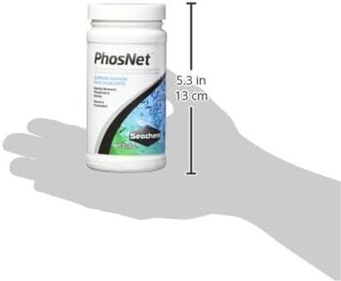 Seachem PhosNet Phosphate Silicate Remover Aquarium Filter Media, 250g/8.8oz (001443) in Saudi Arabia