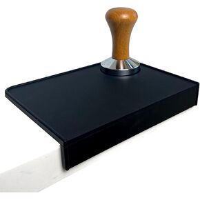 Espresso Tamping Mat, Coffee Tamper Mat, Silicone Food Grade espresso tamp mat, 8inch X 6inch Non-Slip coffee tamping station, Espresso Accessories
