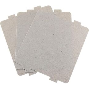 Waveguide Cover ZZHXSM 3PCS 3.90x4.25Inch/9.9x10.8cm Microwave Oven Repalcement Parts, Mica Sheet Plates, Mica Plates