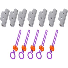12 pack: Gripstick bag sealers, Grip sticks bag sealers, Chip clips, Food bag clips, Chip clips, Food bag clips, Bag clips for food, Bag clips for chips, by ENBRWAS.