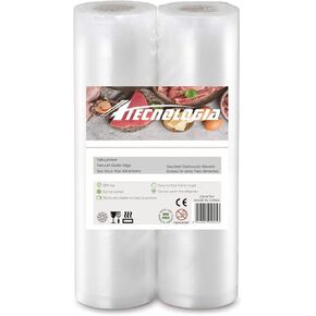 Vacuum Bags For Food Professional Use Embossed Surface BPA free 2rolls (197" x 7.9") in Kuwait